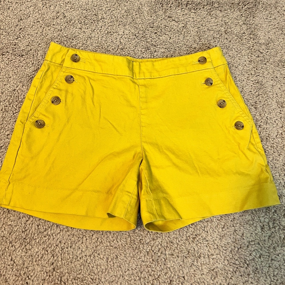 Banana Republic Yellow shorts